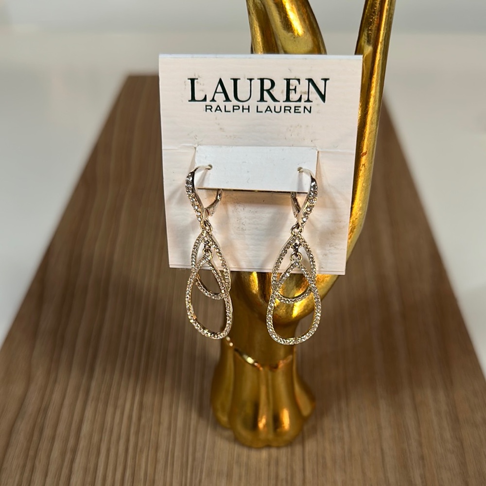 Lauren Ralph Lauren Silver Drop Earrings